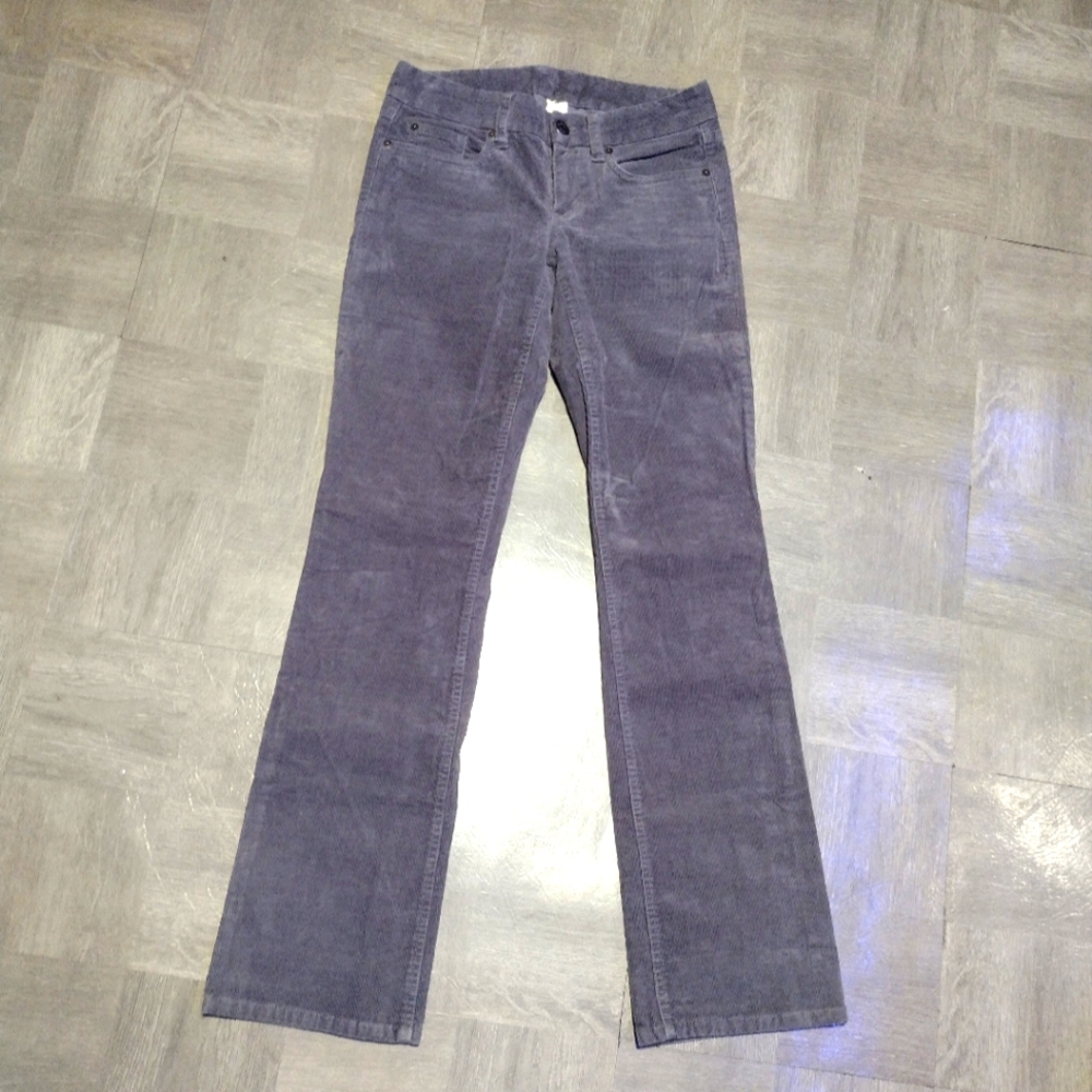 Warm corduroy straight leg pants - Picture 2 of 12